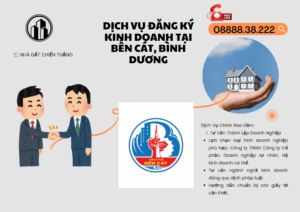 DỊCH VỤ ĐĂNG KÝ KINH DOANH TẠI BẾN CÁT, BÌNH DƯƠNG