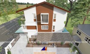 Mẫu Hoàn Thiện Căn góc Vườn Thiên Đàng 2 Ecolakes siêu đẹp C2.01